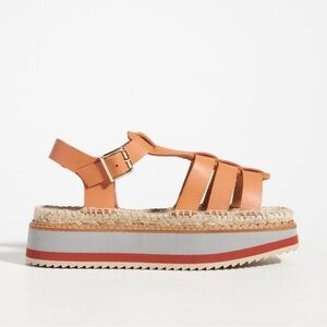 Anthropologie Sporty Platform Sandals